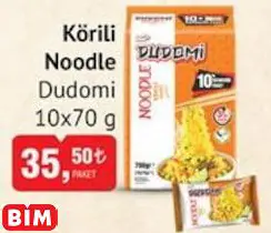 DUDOMİ KÖRİLİ NOODLE DUDOMİ KÖRİLİ NOODLE